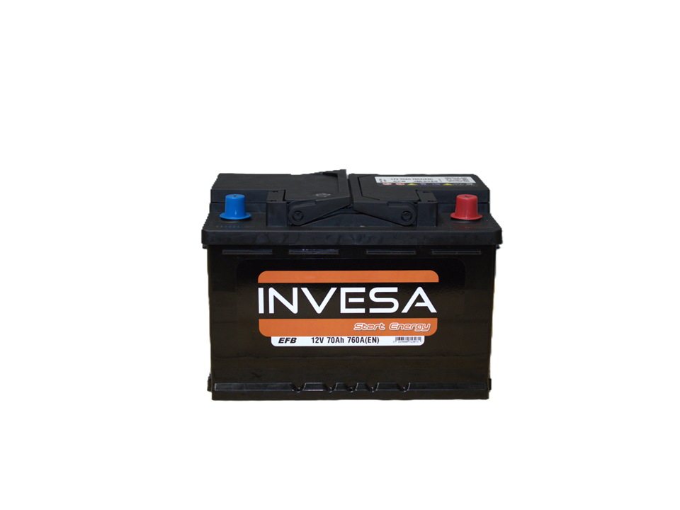 Bateria INVESA SE EFB 70Ah