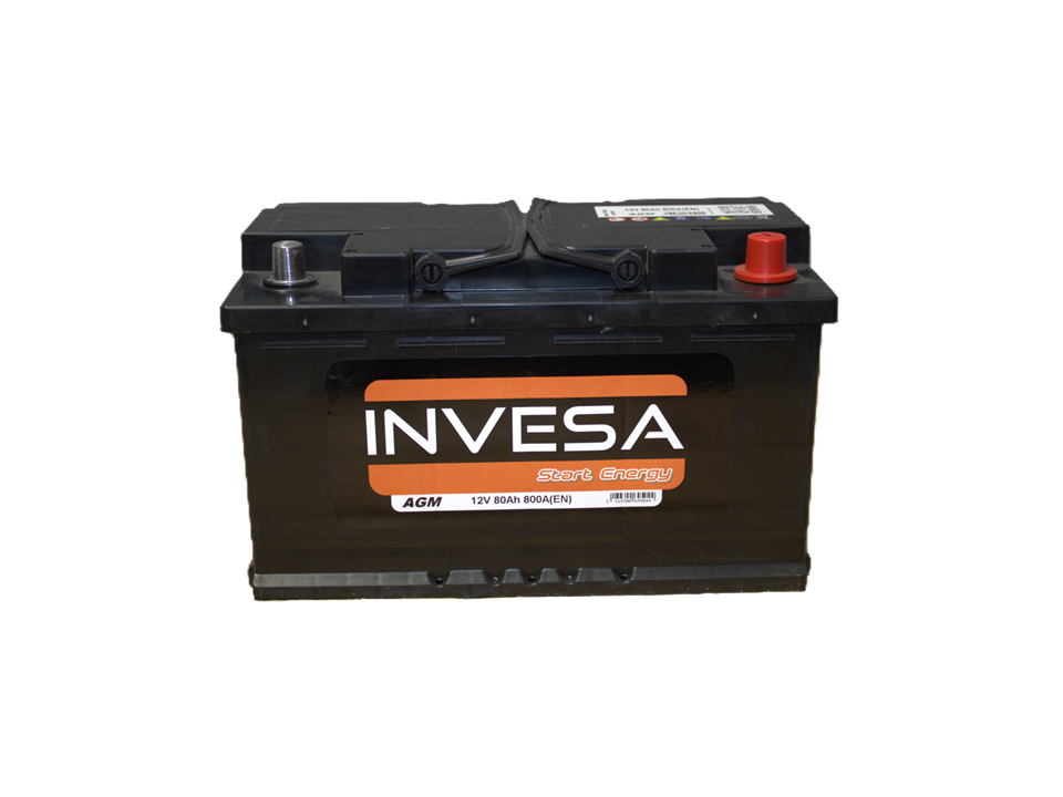 Bateria INVESA SE AGM 80Ah